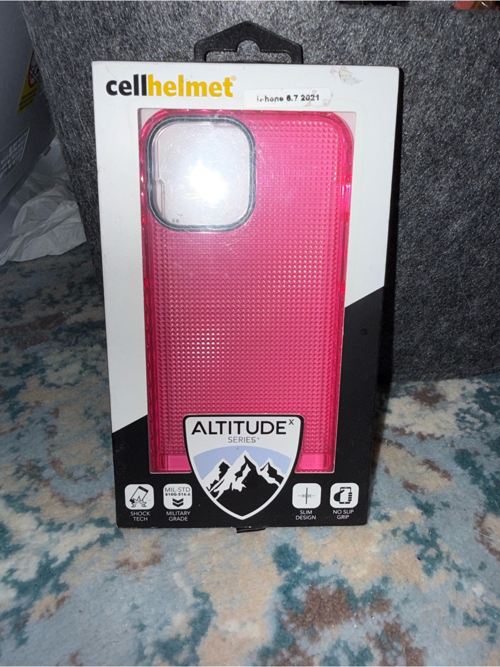CellHelmet pink phone case for iPhone 6 or 7